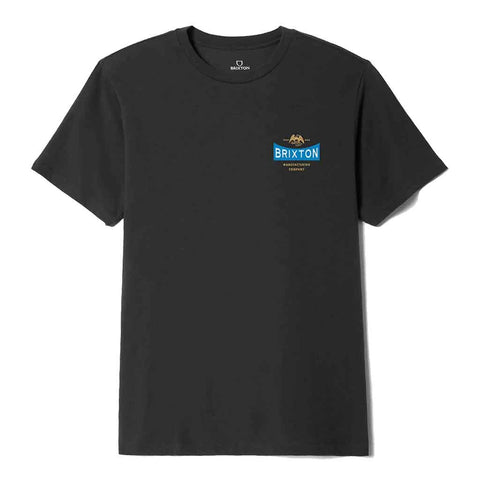 Brixton Pinnacle S/S Standard Tee - VIntage Black