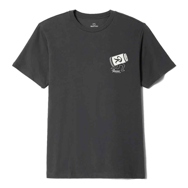 Brixton Rainier Beer Run S/S STD Tee - Black