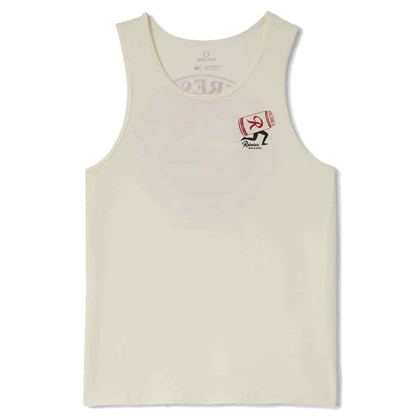 Brixton Rainier Beer Run Tank Top - Natural