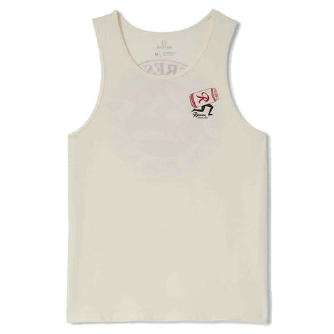 Brixton Rainier Beer Run Tank Top - Natural
