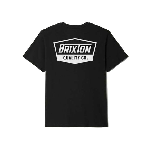 Brixton Regal S/S Tee - Black/White