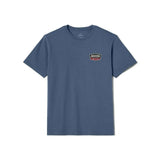 Brixton Regal S/S Tee - Harbor Blue/Black/Stone Front