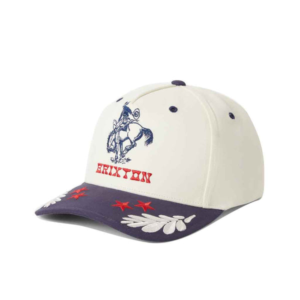 Brixton Rodeo C NP MP Snapback - Off White/Navy