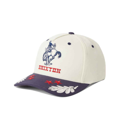 Brixton Rodeo C NP MP Snapback - Off White/Navy