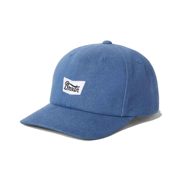 Brixton Stith MP ADJ Hat - Light Stone Washed Denim