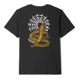 Brixton Switchback S/S STD Tee - VIntage Black Back