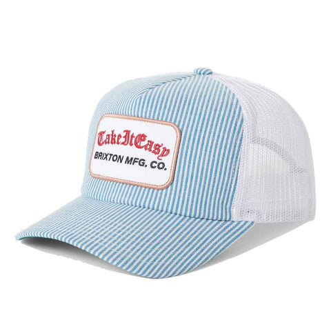 Brixton Take it Easy C MP Trucker Hat - Two Boot Stripe