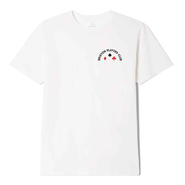 Brixton Vanguard S/S STD Tee - White