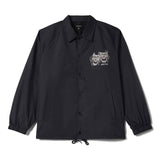 Brixton Watchman LW Coaches Jacket - Black Front