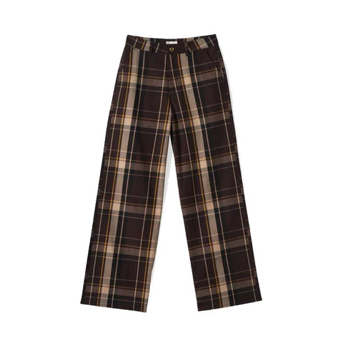 Brixton Women's Victory FL Wide Pant - Seal Brown