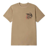 Brixton Wolcott S/S Tee - Timeless Taupe Worn Wash