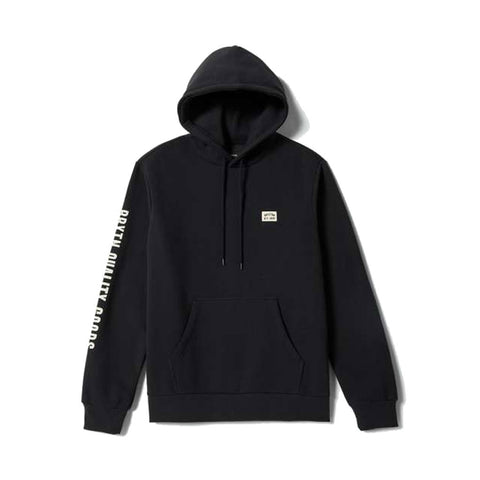 Brixton Woodburn Label Hood - Black