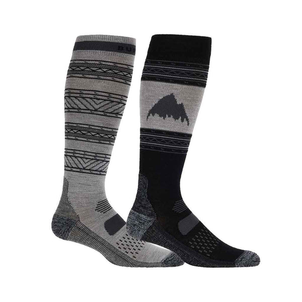 Burton 25/26 Performance Lightweight 2 Pack Socks - True Black