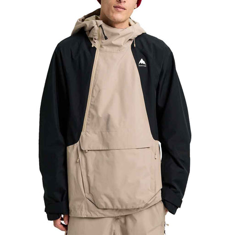 Burton 25/26 Reserve 2L Relaxed Anorak Jacket - Summit Taupe/True Black