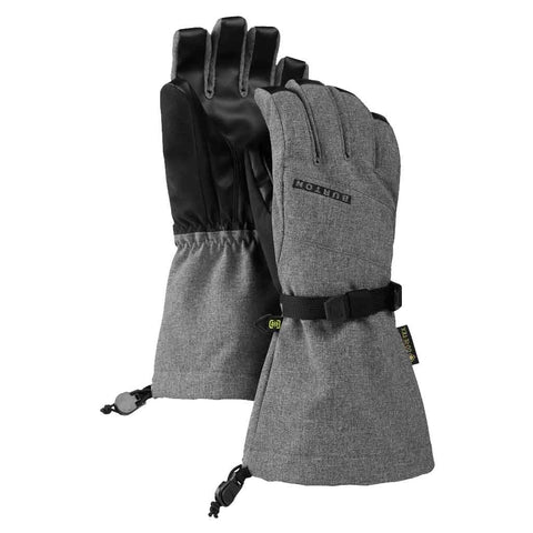 Burton 24/25 Kid's Gore Gloves - Gray Heather