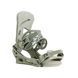Burton 25/26 Mission Re:Flex Snowboard Bindings - Talc Green Front