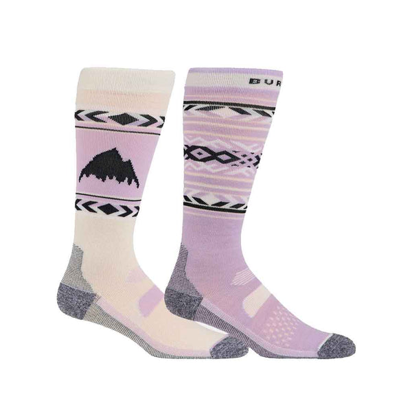 Burton 25/26 Women's Performance Lightweight 2pk Socks - Washed Lavender
