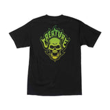 Creature Bonehead Flame S/S Tee - Black Back