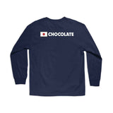 Chocolate Japan Soccer L/S Tee - Navy Back