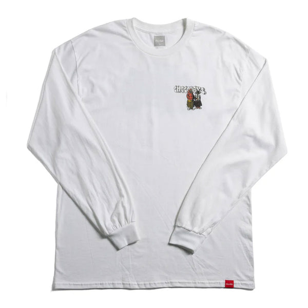Chocolate Fiends L/S Tee - White
