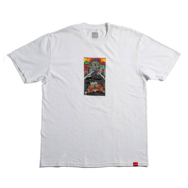 Chocolate Fiend Street S/S Tee - White
