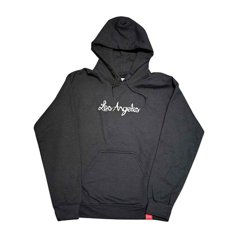 Chocolate Flip the Script Los Angeles Hoodies - Black