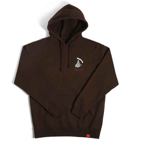 Chocolate Kiss Pullover Hoodie - Brown