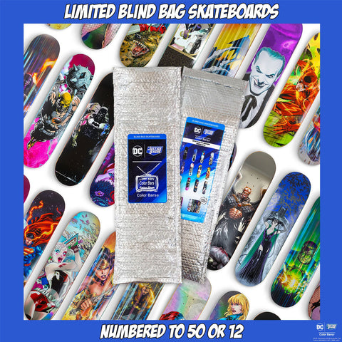Color Bars DC Comics Blind Bag Skateboard