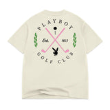 Color Bars x Playboy Swing Off S/S Tee - Off White
