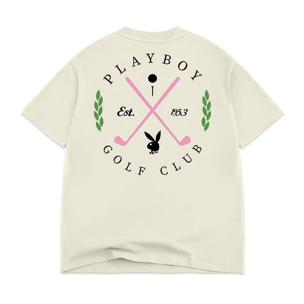 Color Bars x Playboy Swing Off S/S Tee - Off White