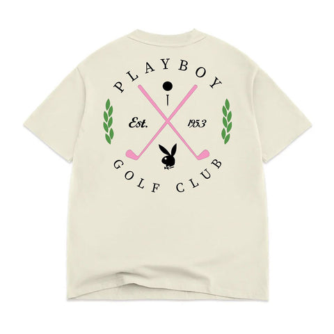 Color Bars x Playboy Swing Off S/S Tee - Off White