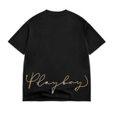 Color Bars x Playboy Champion Ring S/S Tee - Black Back