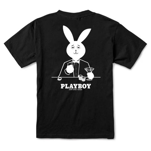 Color Bars x Playboy High Roller S/S Tee - Black