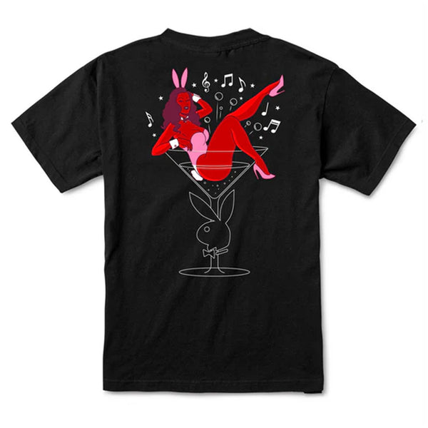 Color Bars x Playboy Casino S/S Tee - Black