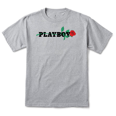 Color Bars x Playboy Rose S/S Tee - Heather