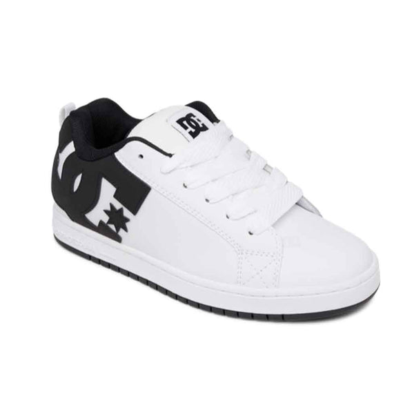 DC Court Graffik - White/Black/Black