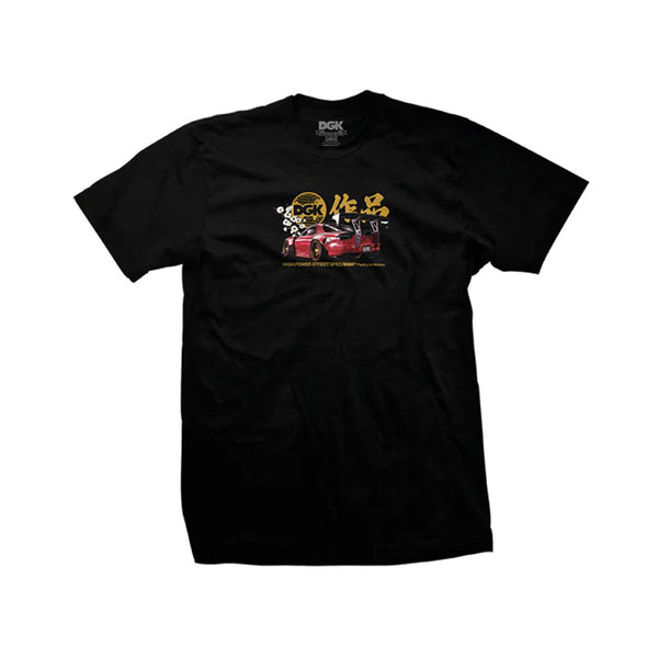 DGK Beauty and the Beast Tee - Washed Black