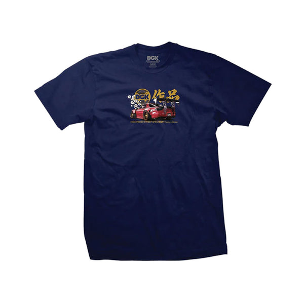 DGK Beauty and the Beast Tee - Navy