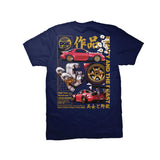 DGK Beauty and the Beast Tee - Navy Back