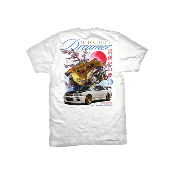 DGK Midnight Dreamer S/S Tee - White