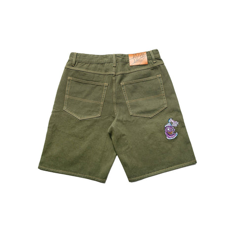 DGK Nozzle Denim Shorts - Green