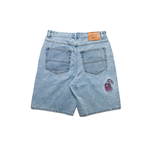 DGK Nozzle Denim Shorts - Washed Indigo