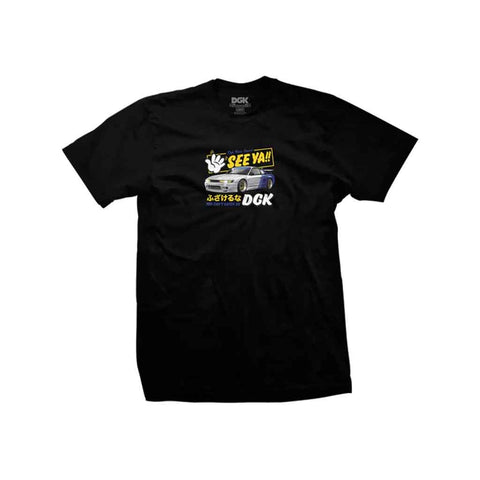 DGK See Ya S/S Tee - Black