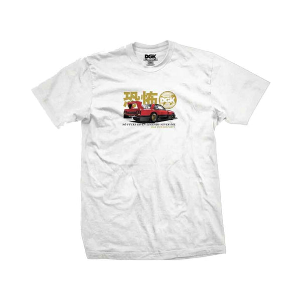 DGK Tarmac Terror S/S Tee - White front
