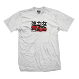 DGK Twin Cam Tee - Ash Heather Front