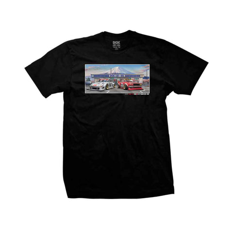 DGK x Kaido House Konbini SS Tee - Black