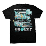 DGK x Kaido House Zokusha SS Tee - Black Back