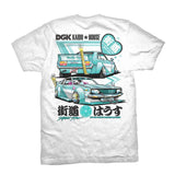 DGK x Kaido House Zokusha SS Tee - White Back