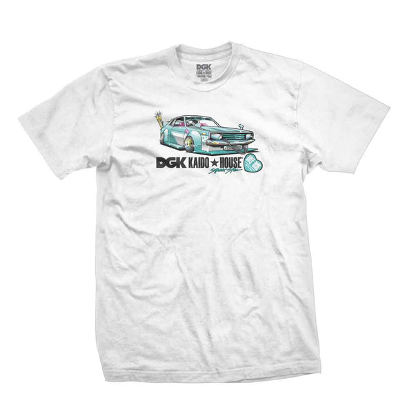 DGK x Kaido House Zokusha SS Tee - White