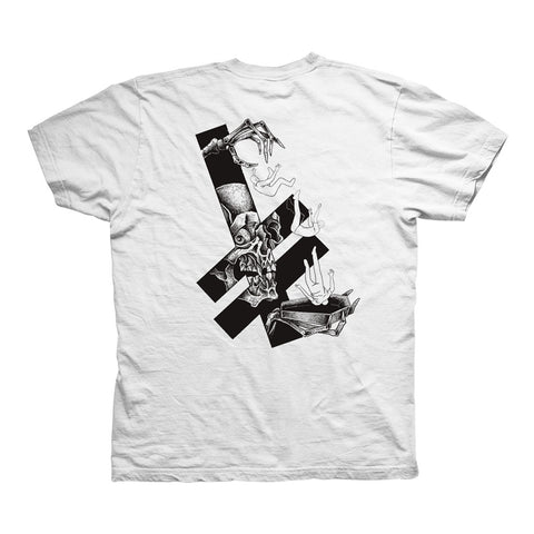 Deathwish Trapped S/S Tee - White